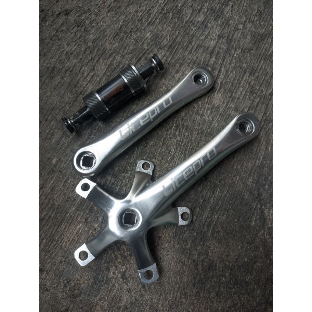 crank litepro bcd130 + bb strummer