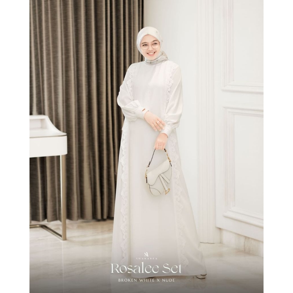 ROSALEE SET ( SET SCARF ) BY SHARAREA_ORIGINAL_READY SIAP KIRIM