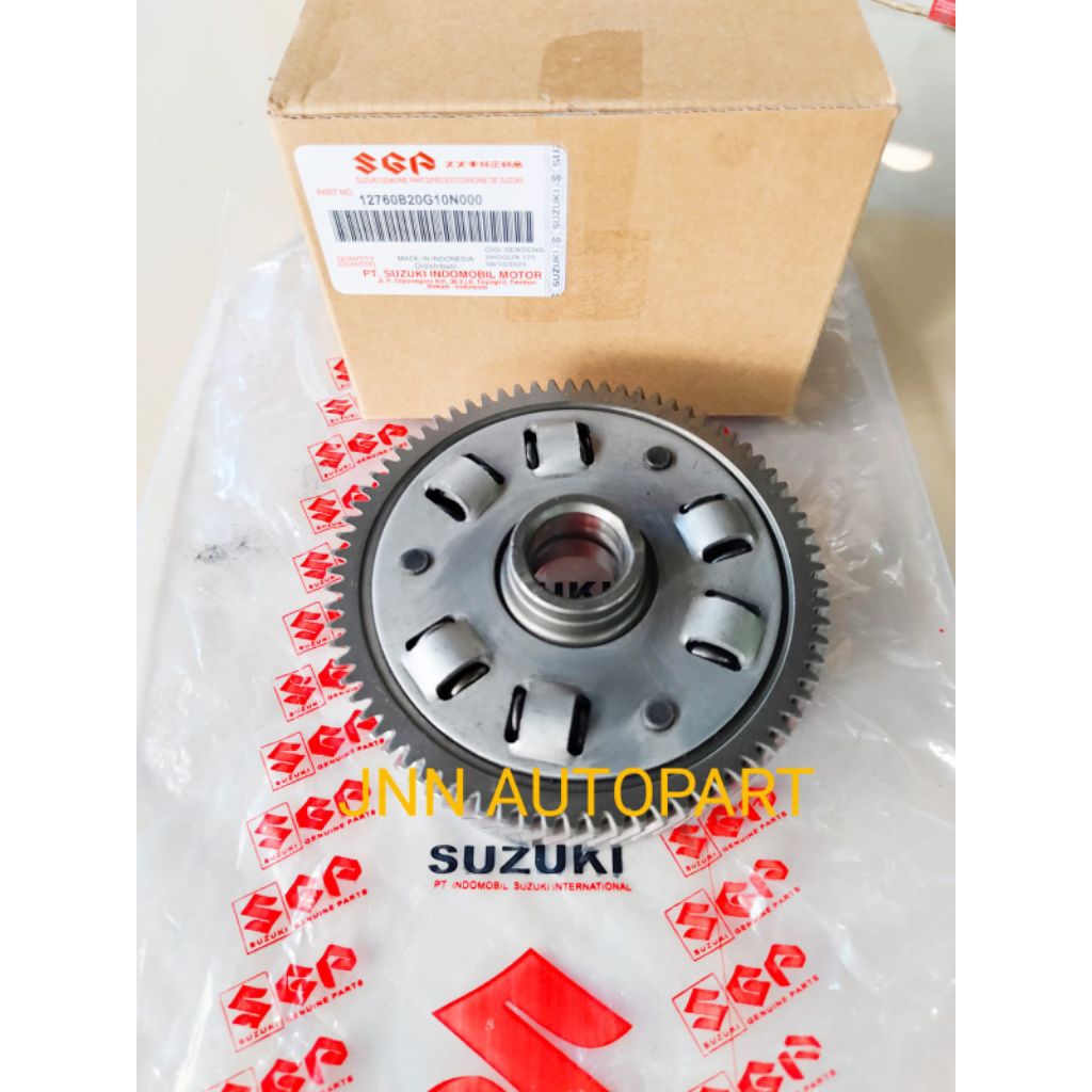 Rumah Kopling Alumunium+Gigi gendeng Suzuki Shogun 125 r Smash 110 old Smash 110 New