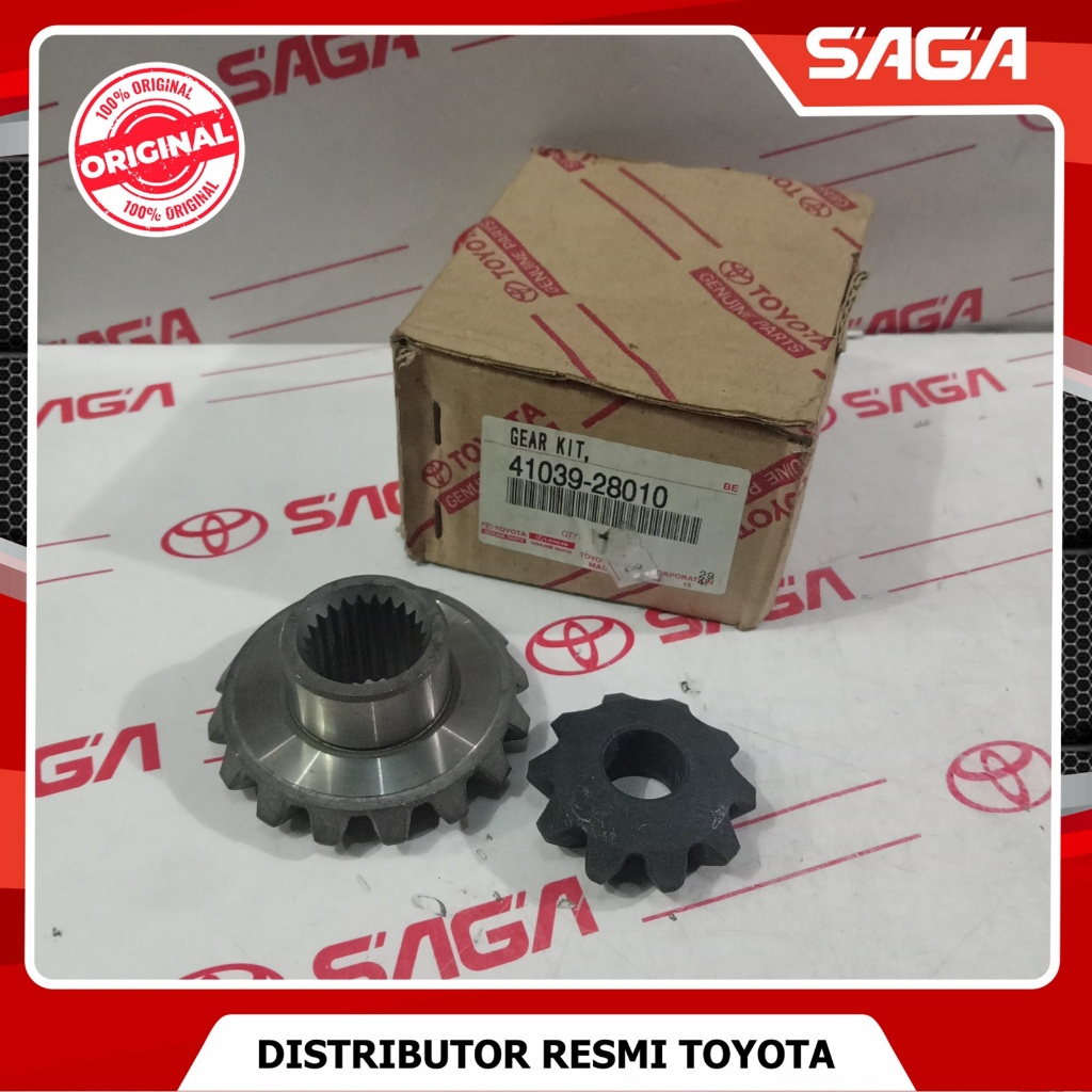 SAGA | Gear Kit Differential Kijang Kapsul Diesel 2L Original 41039-28010
