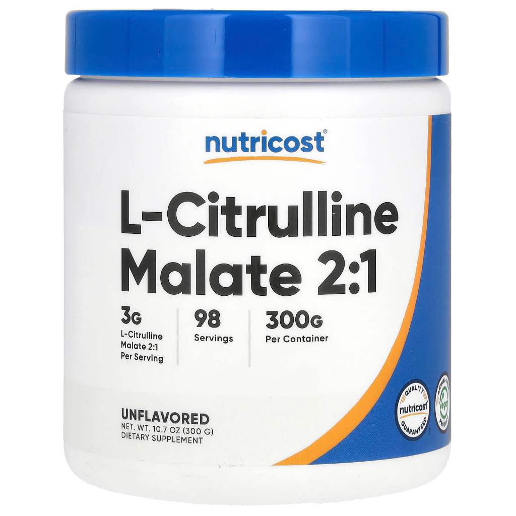 Nutricost L-Citrulline Malate 300 g Unflavored
