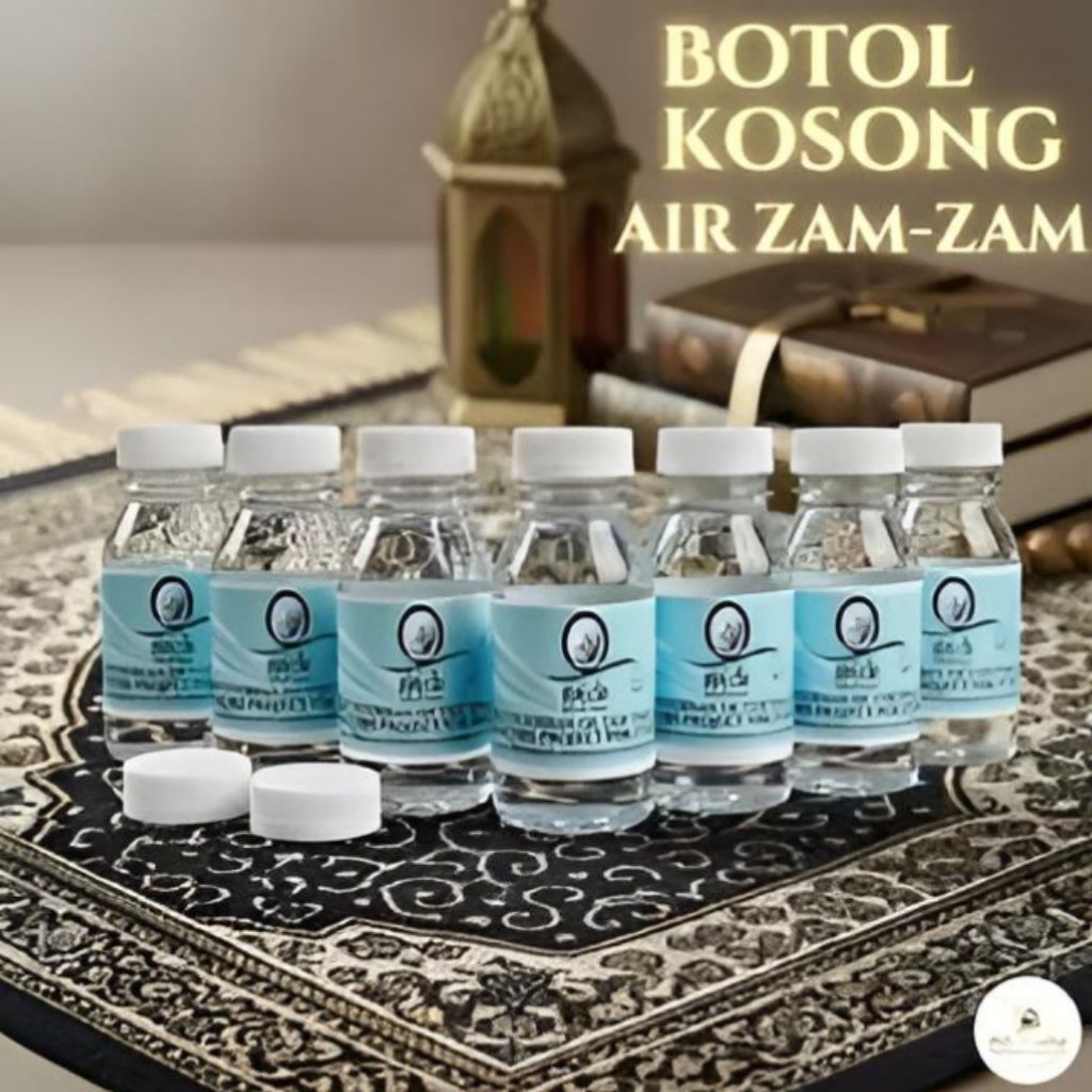 Botol Kosong Air Zamzam 80ml Satuan