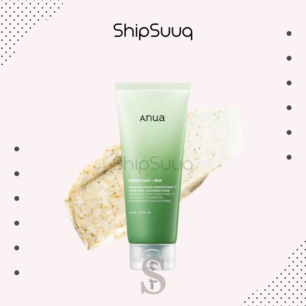 ANUA Heartleaf Quercetinol Pore Deep Cleansing Foam