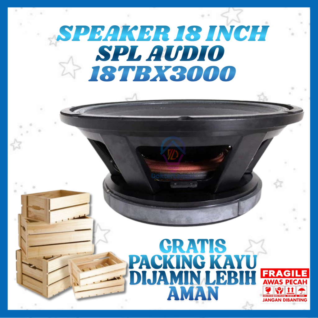 SPL Audio Speaker 18 Inch 18TBX3000