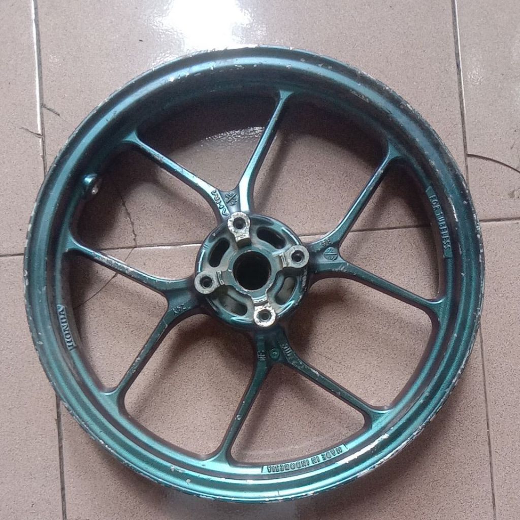 VELG DEPAN HONDA GENIO/BEAT DELUX ORIGINAL SECOND