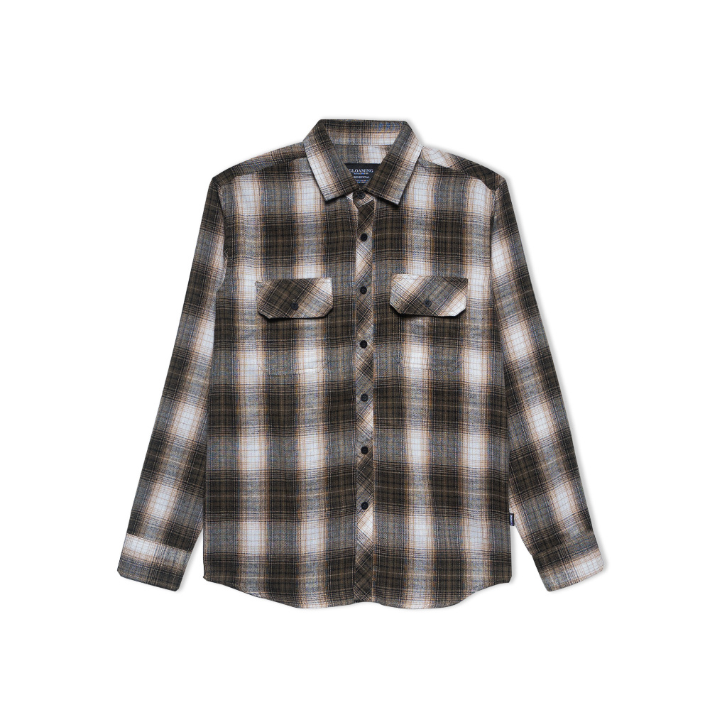 Gloaming Kemeja Flanel Veterano Panjang Electra Pria