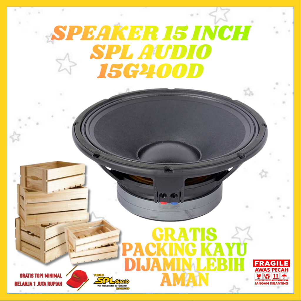 SPL Audio Speaker 15 15G400D