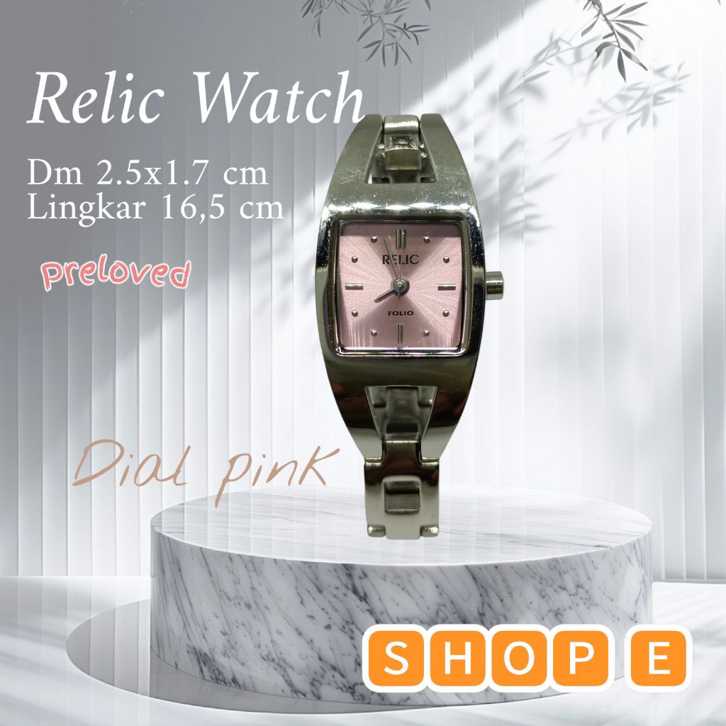 Jam tangan mini preloved bekas Relic like new