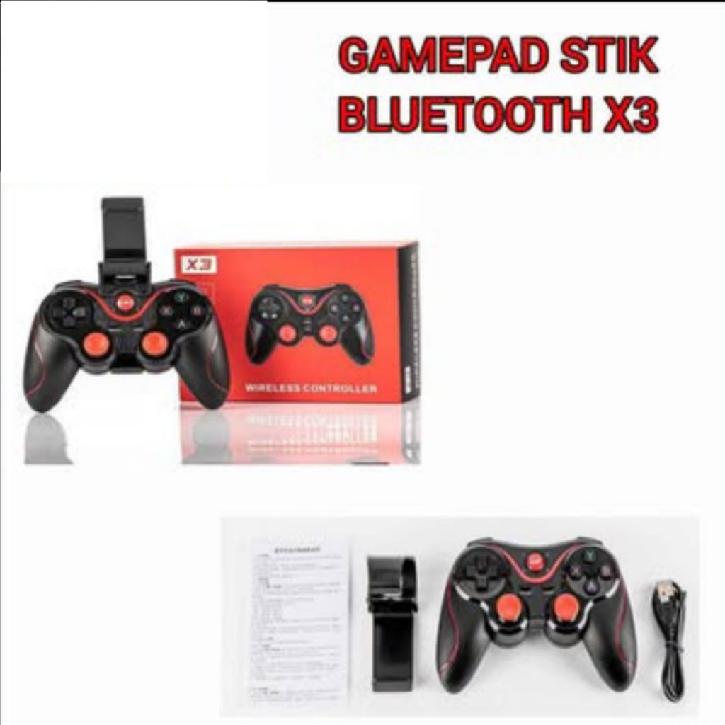 CONTROLLER GAMEPAD BLUETOOTH X3