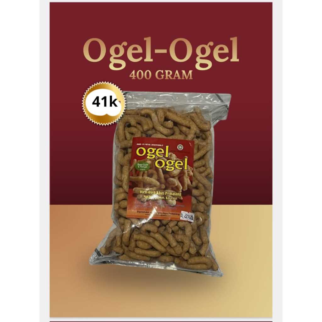OGEL-OGEL MAKANAN KHAS PEMALANG 400GRAM