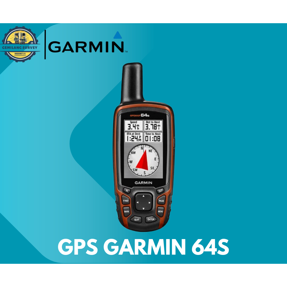 GPS GARMIN 64s gps map Baru