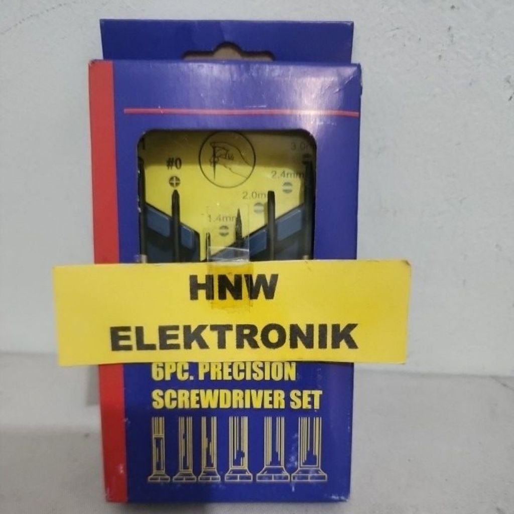 obeng set 6 pcs Precision screwdriver