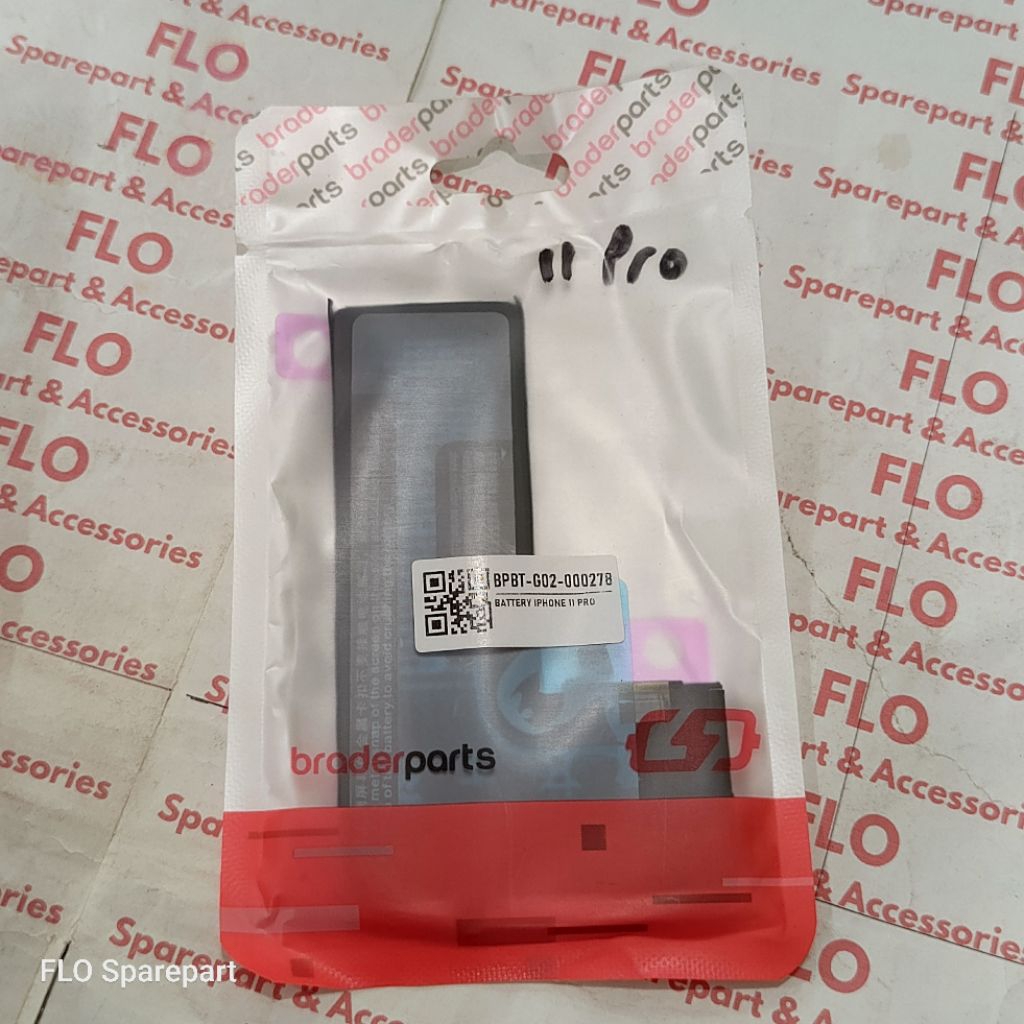 Baterai iPhone 11 Pro Ori BraderParts Bergaransi