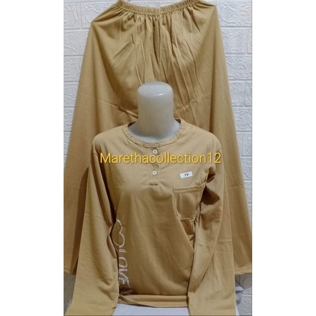 Babydoll PP standart / setelan babydoll PP standart dewasa wanita baju tidur setelan baju  tidur piy