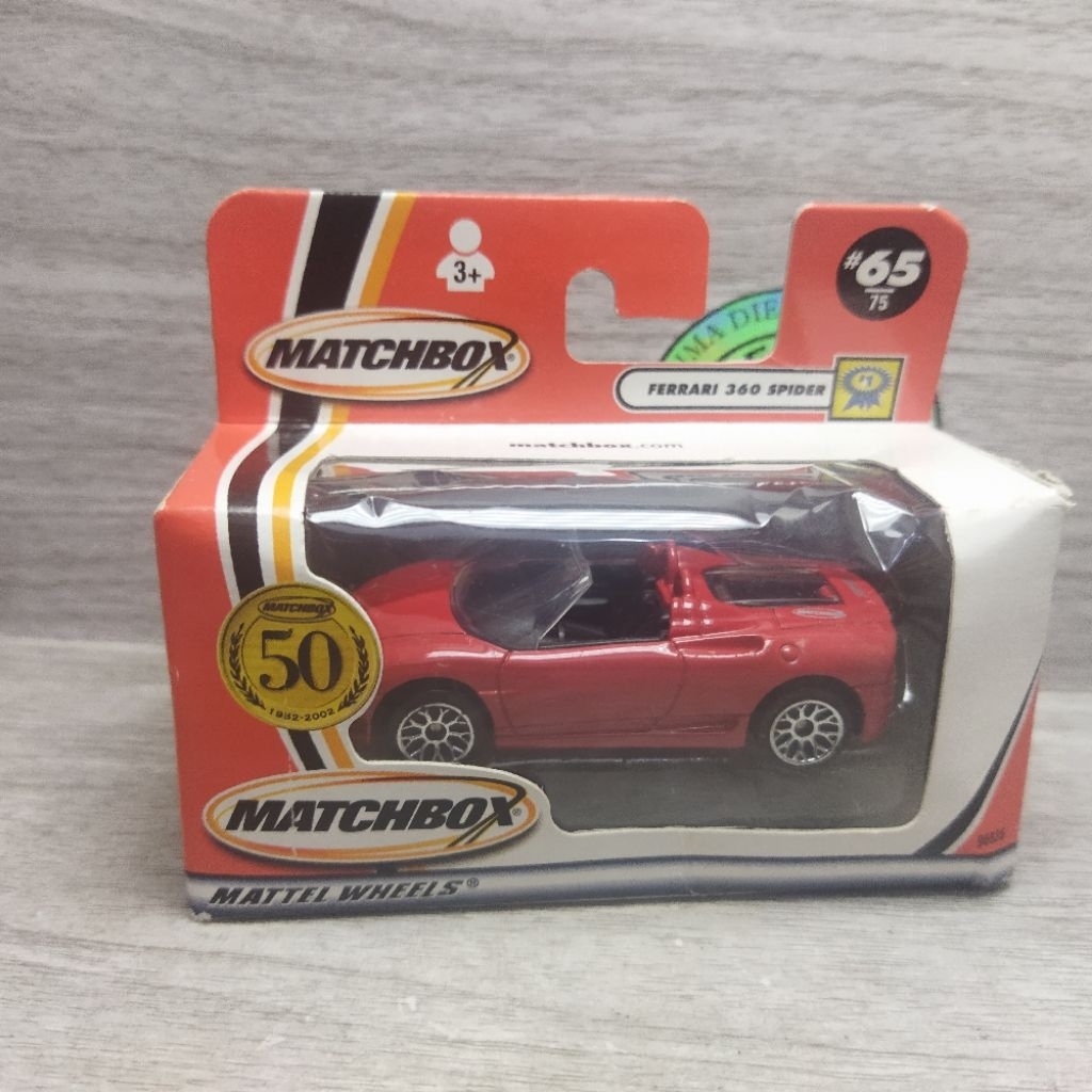 matchbox ferrari spider 360