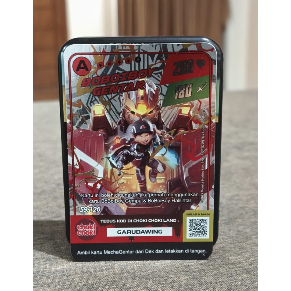 [HARGA 1 KARTU] Kartu Choki Choki BoBoiBoy Hologram
