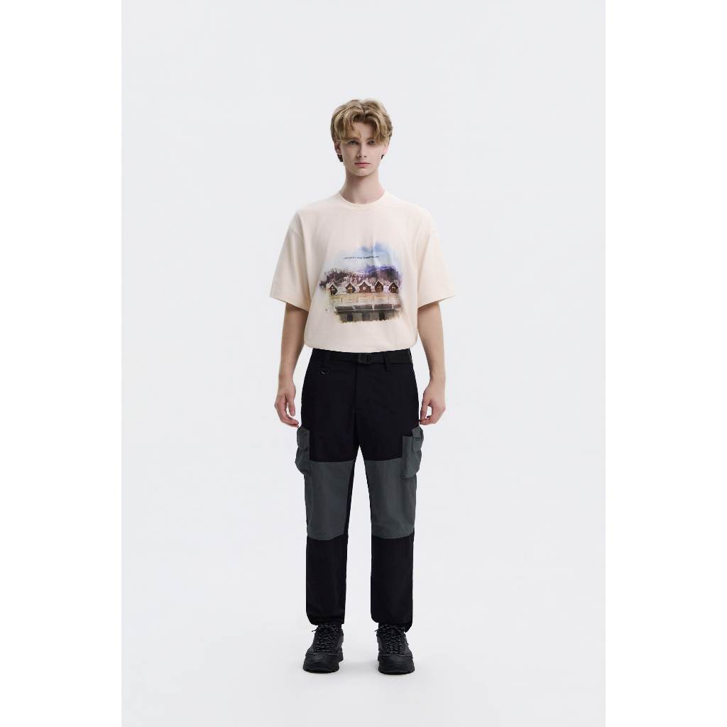 National Geographic Nrn Utility Pants Hitam - Celana Unisex Hitam