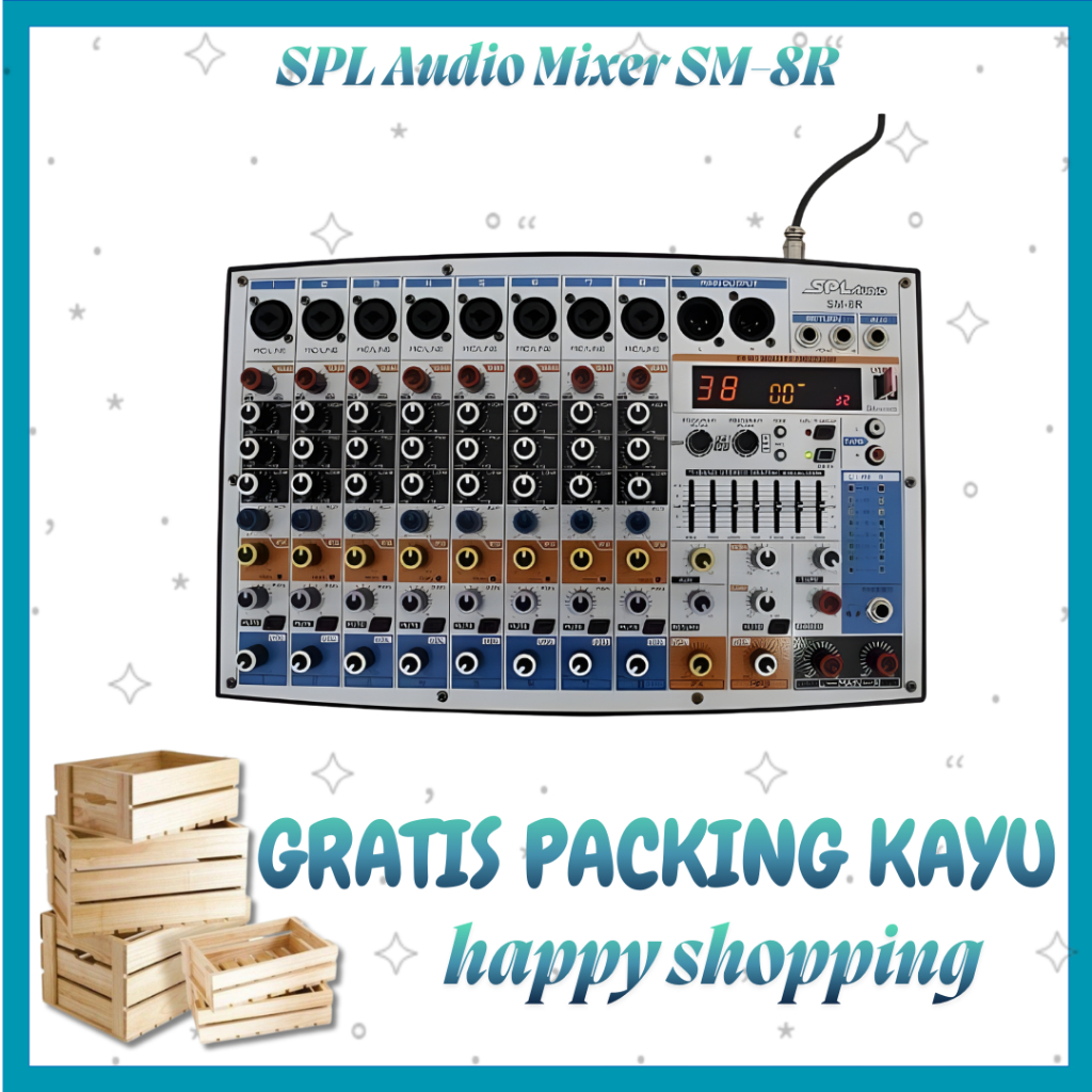 SPL Audio Mixer SM-8R