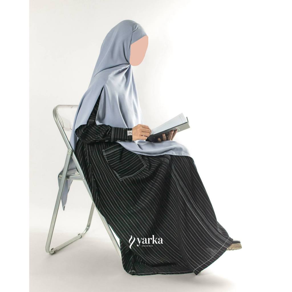 ZARA ABAYA JETBLACK YARKA INDONESIA