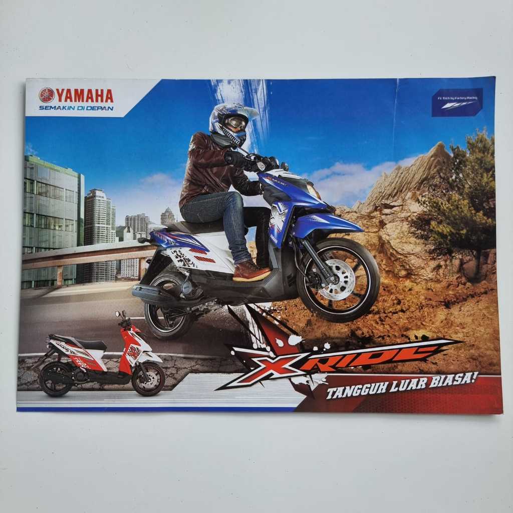 Poster Brosur Yamaha X-Ride
