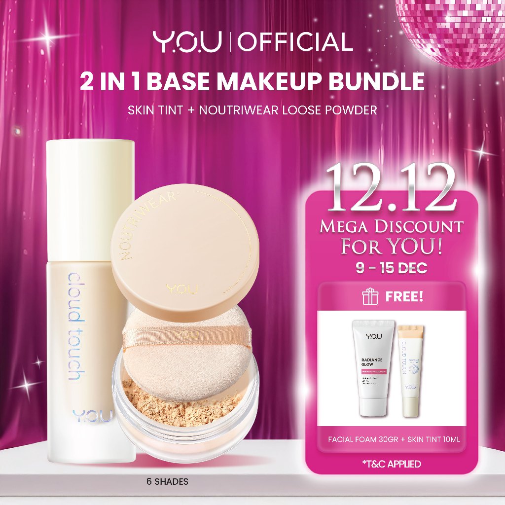 YOU Cloud Touch 2in1 Best Seller Series Paket Makeup Set 2pcs