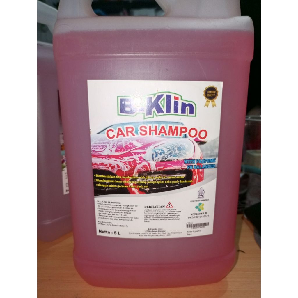 B-Klin Car Shampoo – Sabun Mobil High Foam