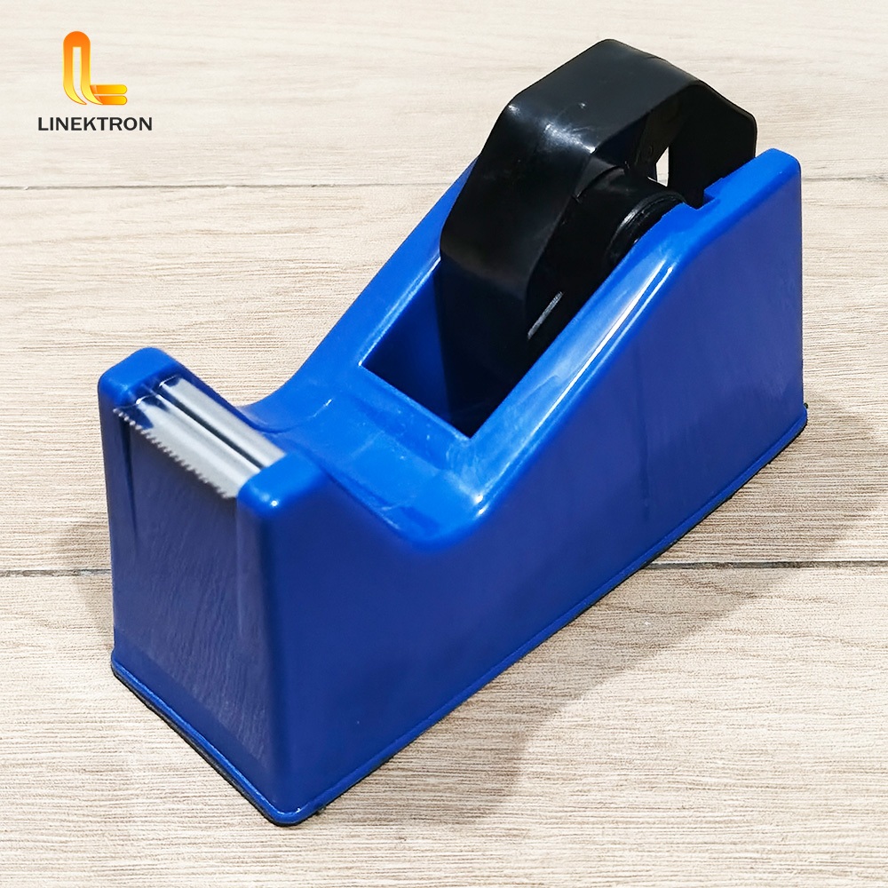 TAPE DISPENSER TAJAM UNTUK LAKBAN UKURAN 12 MM & 24 MM / TEMPAT WADAH PEMOTONG LAKBAN 1/2" & 1" / TA