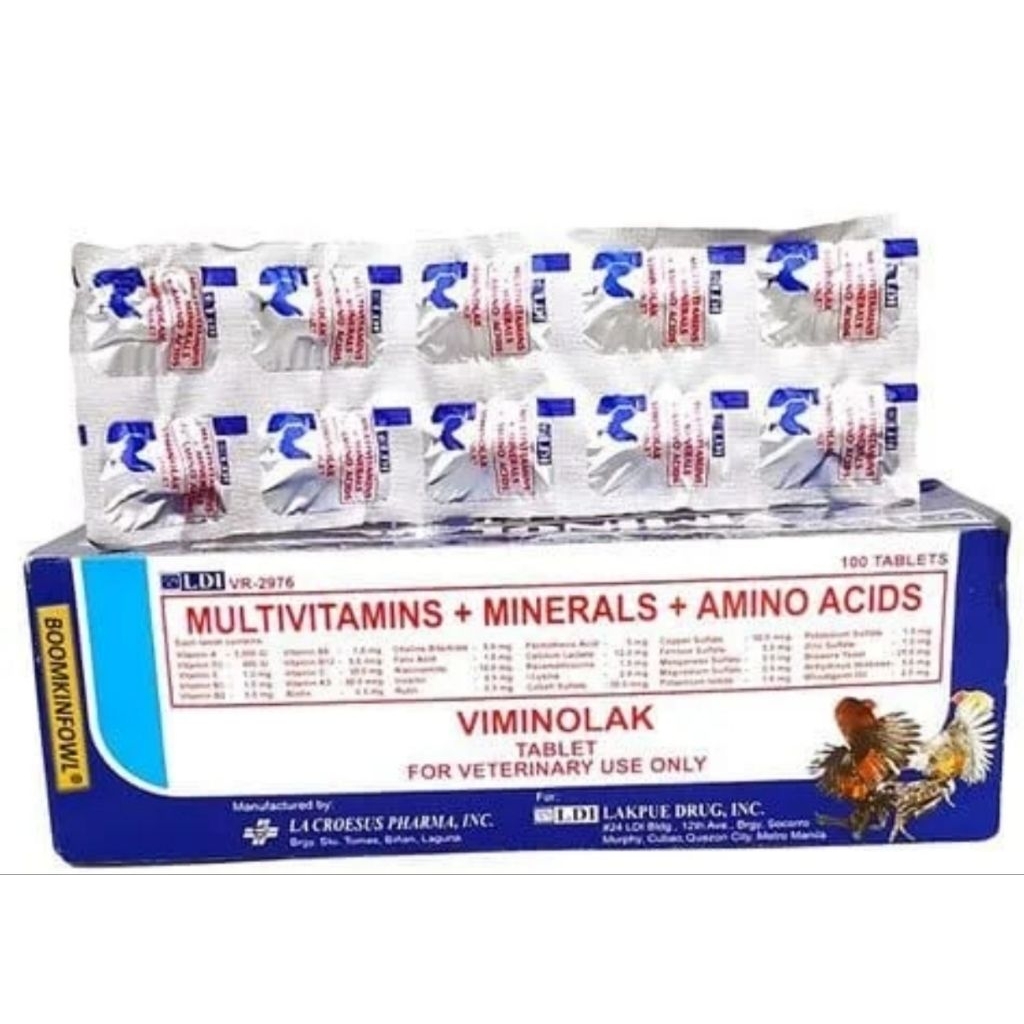 Viminolak vitamin ayam piso ayam bangkok laga