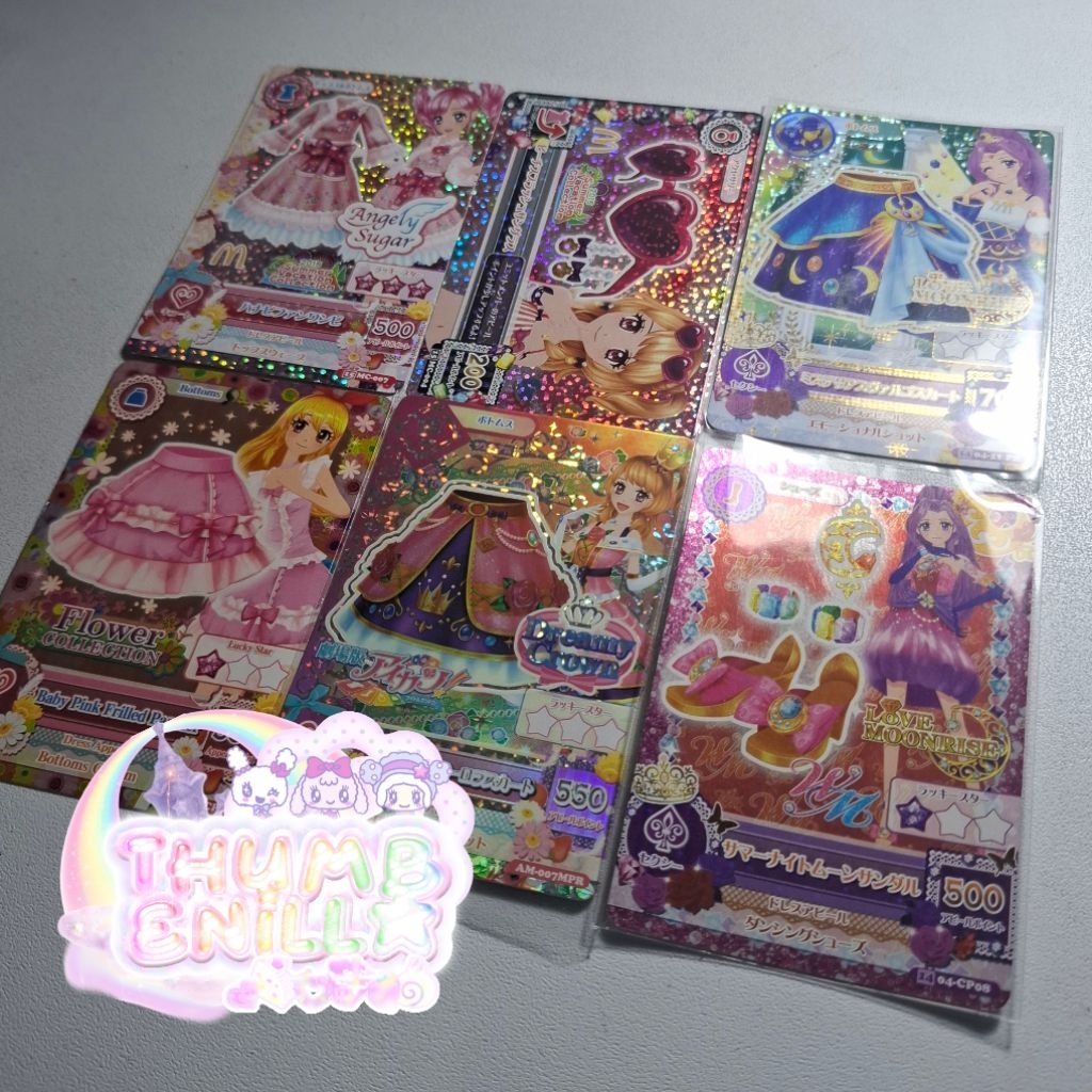 Kartu Aikatsu Premium Campaign Promotion Jepang Akari Mizuki Ichigo Madoka Angely Sugar Love Moonris