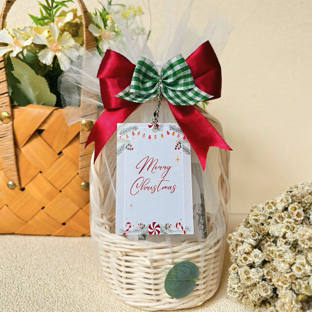 SOUVENIR BOTOL SABUN ESTETIK KEMAS TILE KERANJANG