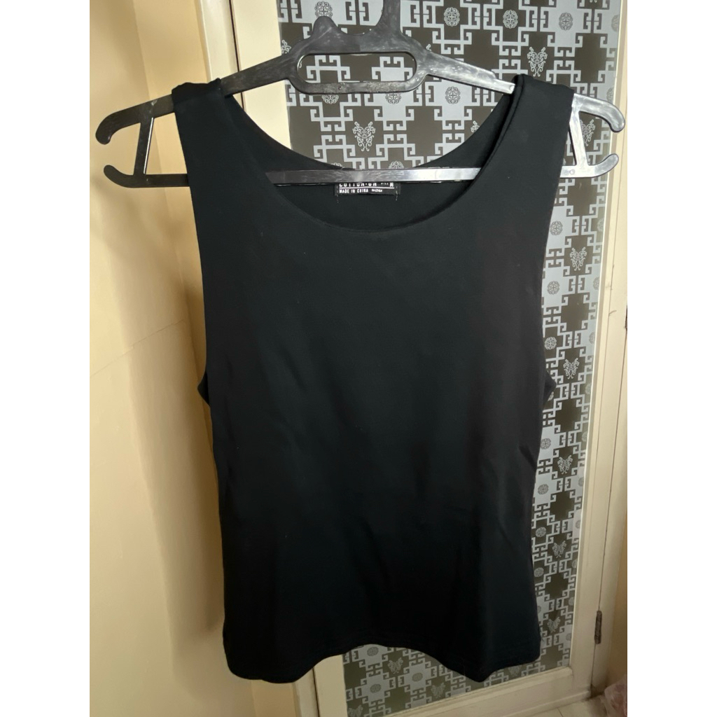 tank top hitam tank top cotton on kaos cotton on hitam tanktop hitam