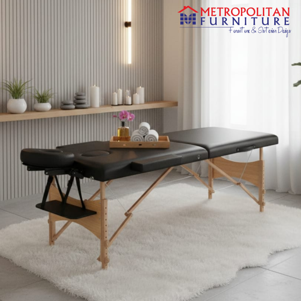 Bed Massage Facial eyelash kasur therapy pijat portable lipat Folding Bed