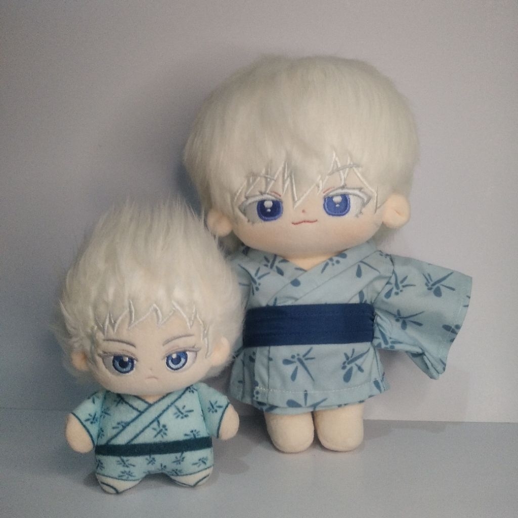 [READY STOCK] Doll Gojo Satoru Jujutsu Kaisen Boneka Gojo jjk 20cm 10cm