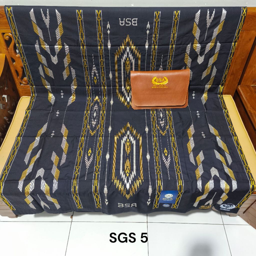 SARUNG BSA MOTIF SGS & SONGKET