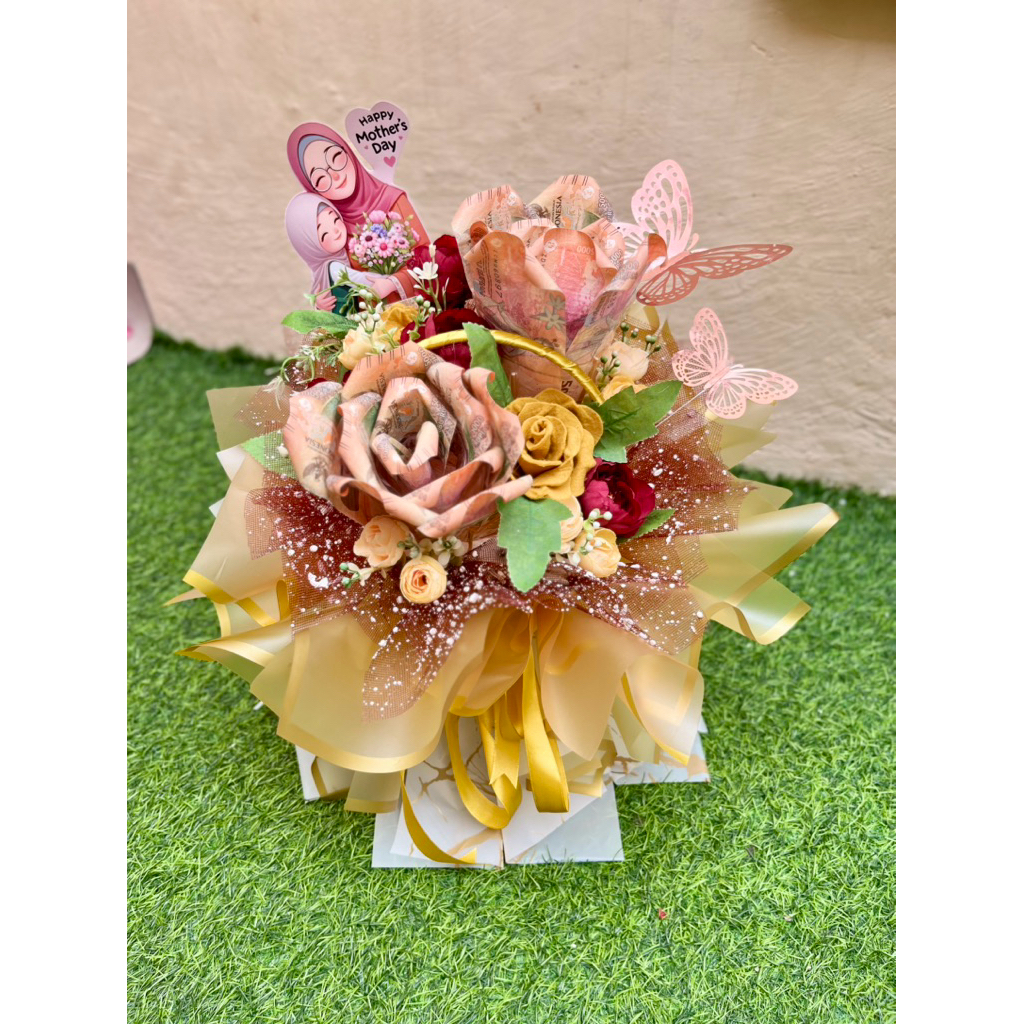 Buket uang jinjing(special edisi Hari Ibu)