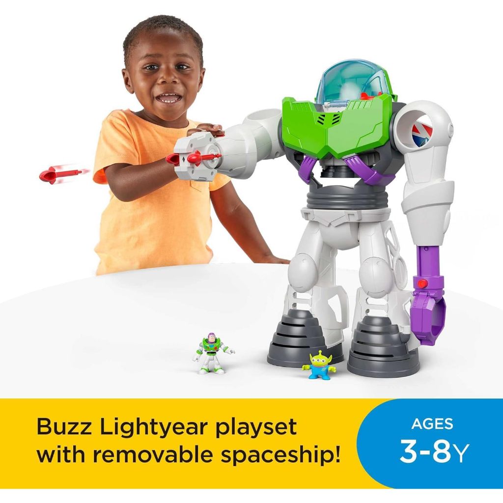 Fisher-Price Imaginext Disney Toy Story Buzz Lightyear Robot Playset