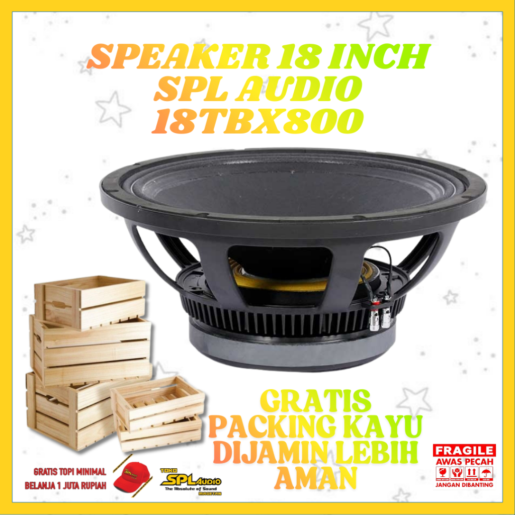 SPL Audio Speaker 18 18TBX800