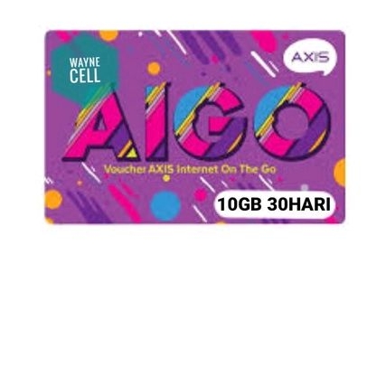 AXIS AIGO 10GB 30HARI KHUSUS SUKABUMI