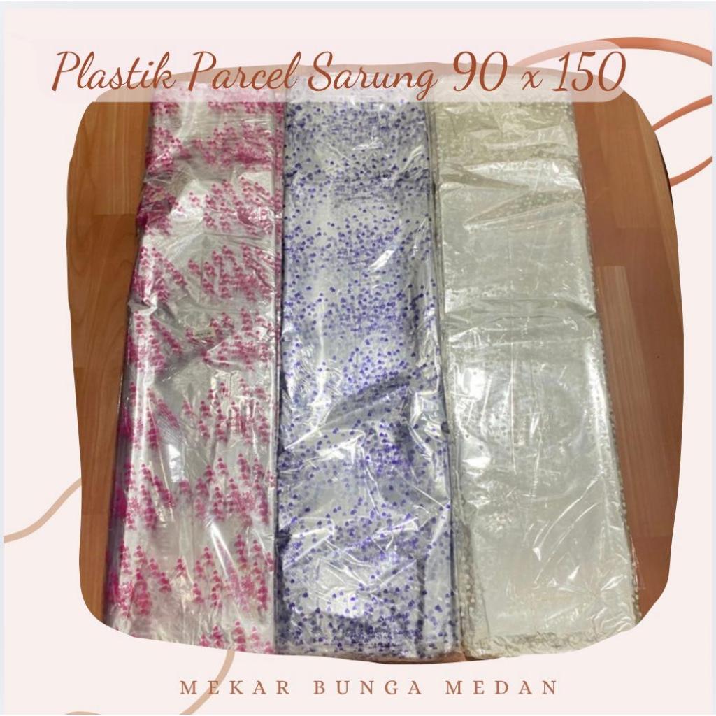 (10 LEMBAR) - PLASTIK PARCEL 90 X150 / PLASTIK OPP PARSEL BUNGKUS BONEKA HAMPERS LEBARAN TAHUN BARU 