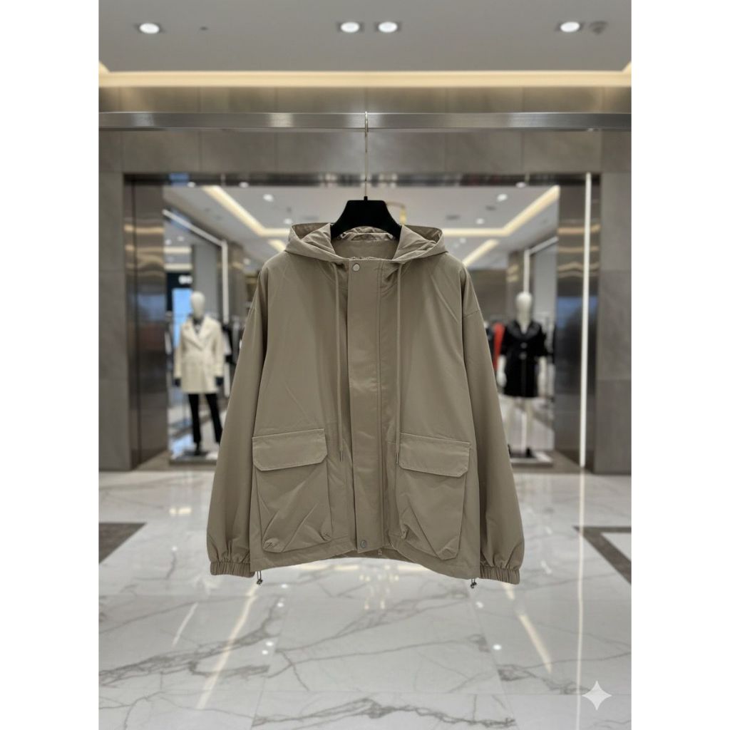 JAKET ZIPPER PARASUT WANITA