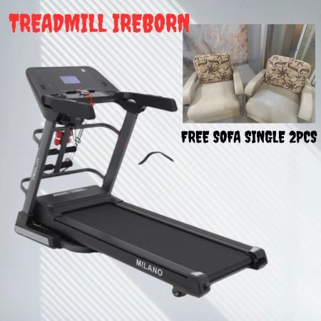 Alat Fitness Treadmill Elektrik iReborn Milano Second