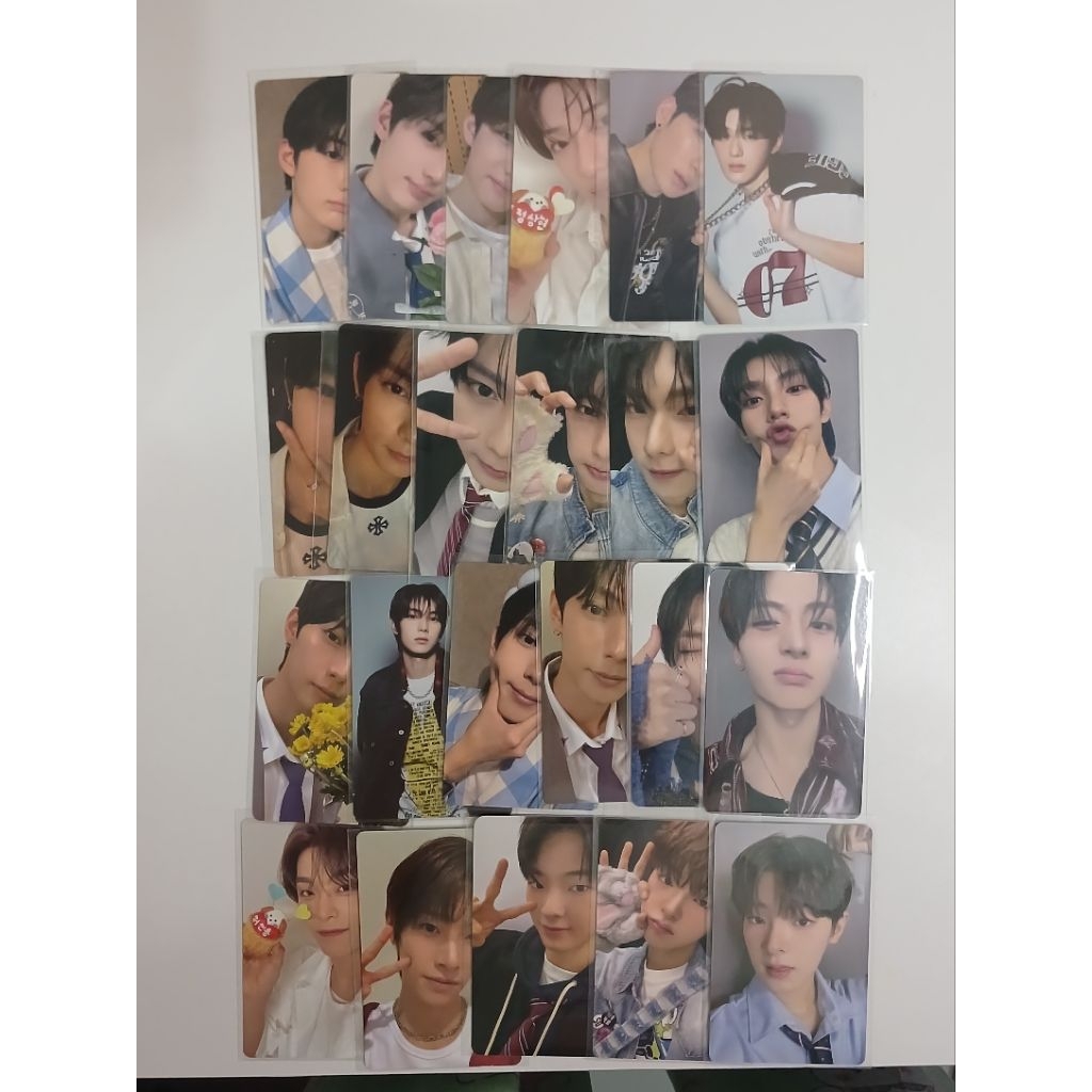 pc photocard holder after journey kr korea sh shanghai week 1 week 2 boys 2 planet chuei liyu chung 