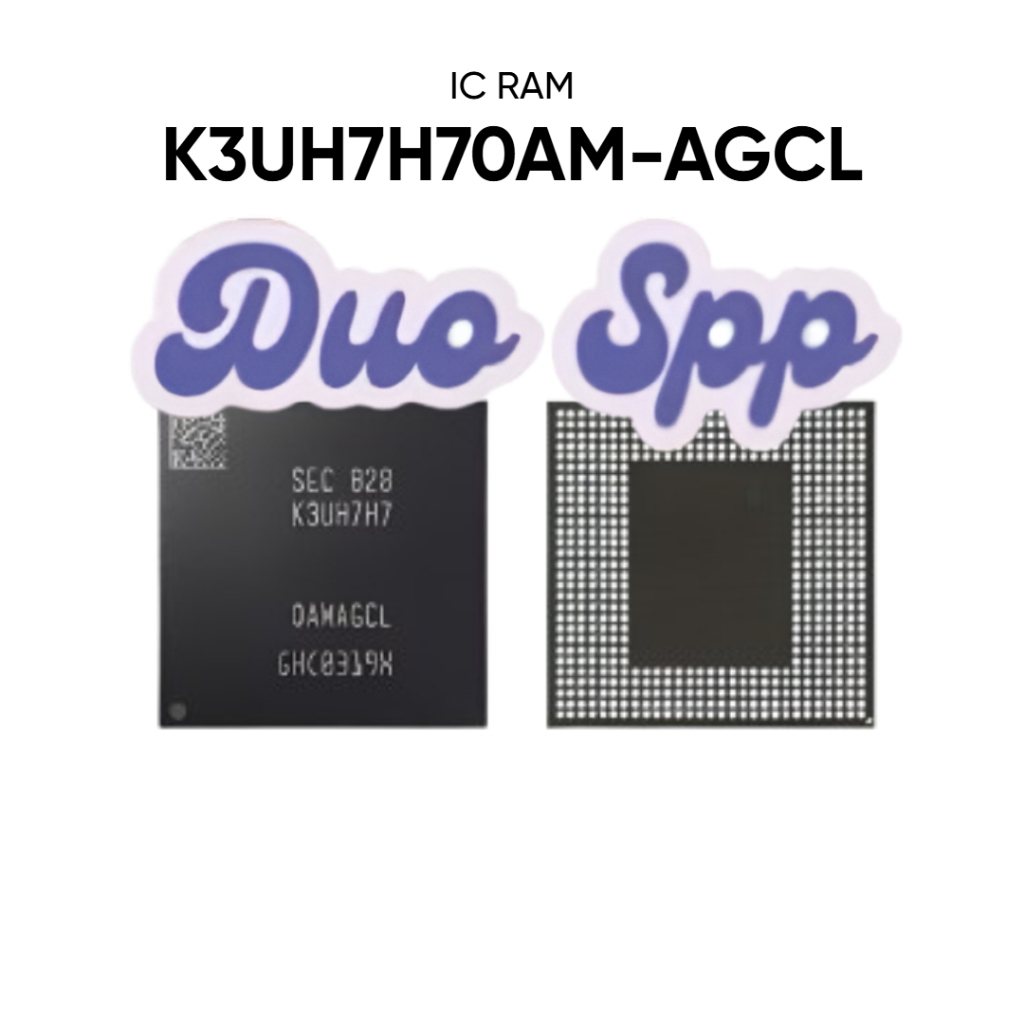 IC RAM K3UH7H7 8GB BGA556 H7H7 MI8 Dipper Upgrade K3UH7H70AM-AGCL ddr4