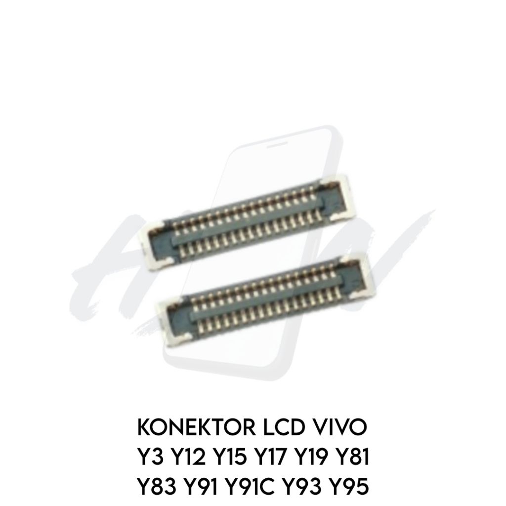 KONEKTOR LCD VIVO Y3 Y12 Y15 Y17 Y19 Y81 Y83 Y91 Y91C Y93 Y95 CONNECTOR DI MESIN