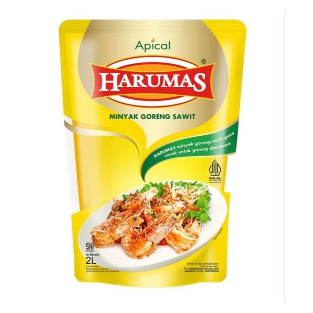 MINYAK GORENG HARUMAS 2LITER