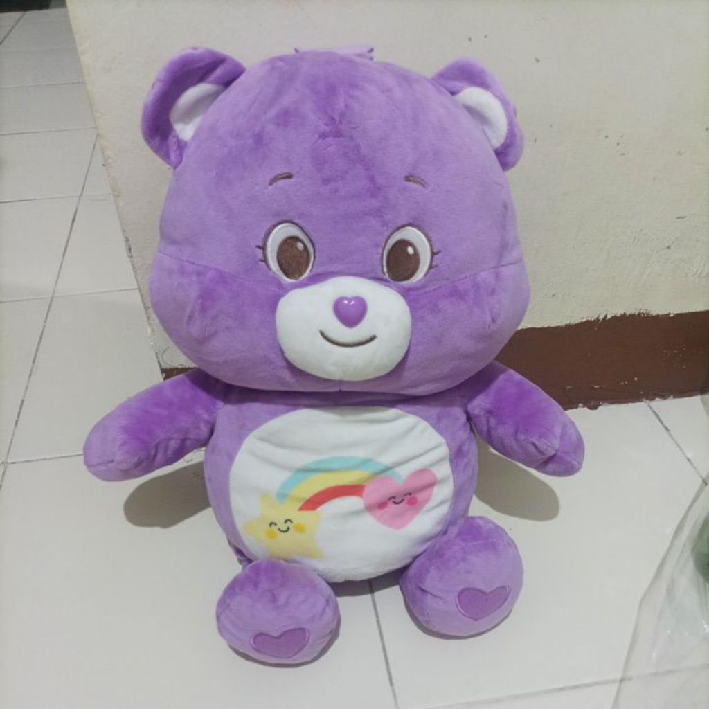 Boneka CB Care Bears  Original 40 cm UNGU | SUPER RARE