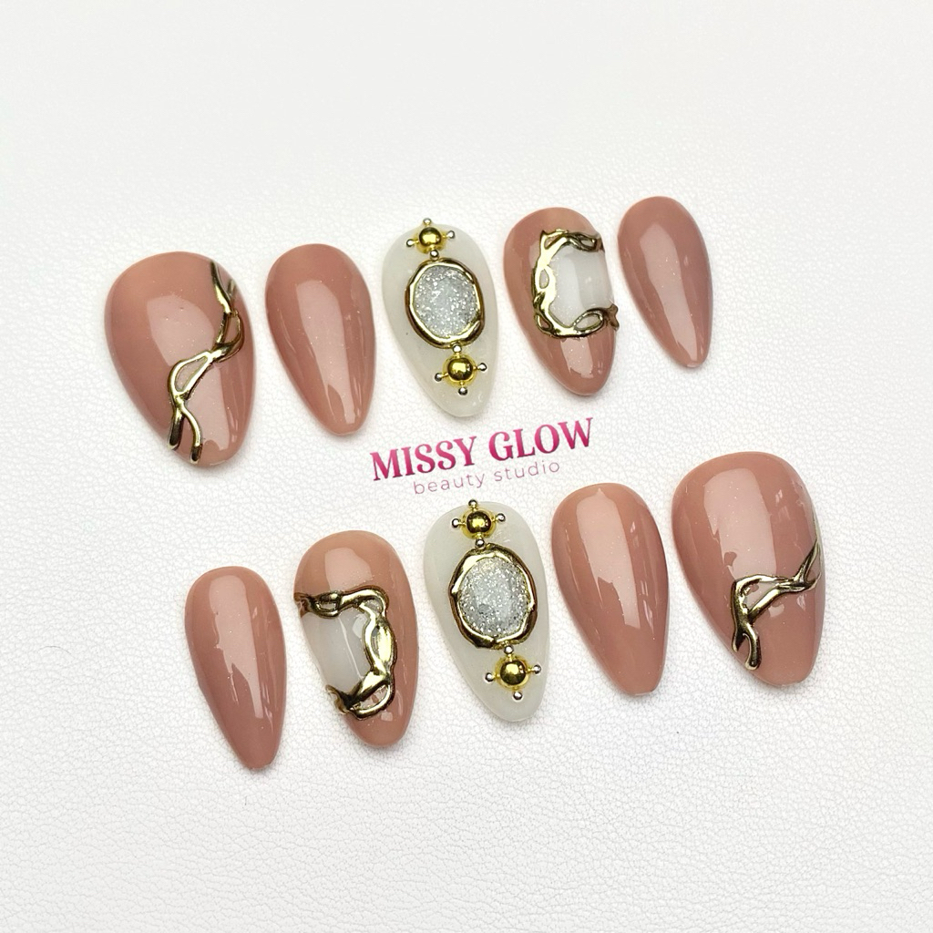 KUKU PALSU / PRESS ON NAIL / kuku palsu / press on nail/ kuku palsu nude