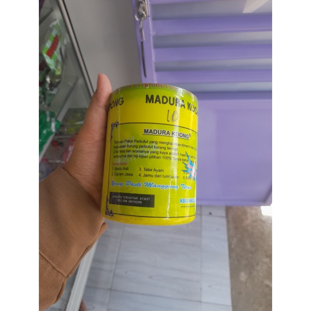 MADURA KOONG / PAKAN PERKUTUT / PAKAN BURUNG PERKUTUT / RAMUAN BURUNG PERKUTUT BISA NYANYI / PAKAN B