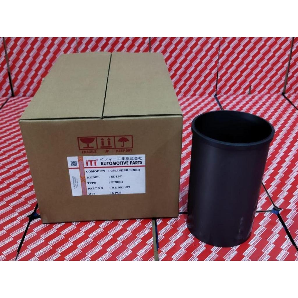 Cylinder Liner FINISH (Boring) mitsubishi FUSO 6D16T merek ITI