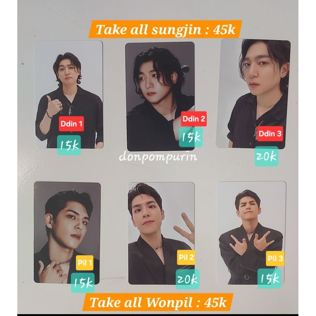 Day6 photocard